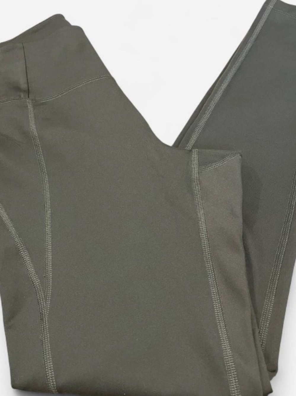 Olive Green High-Rise Compression women’s Leggings size S